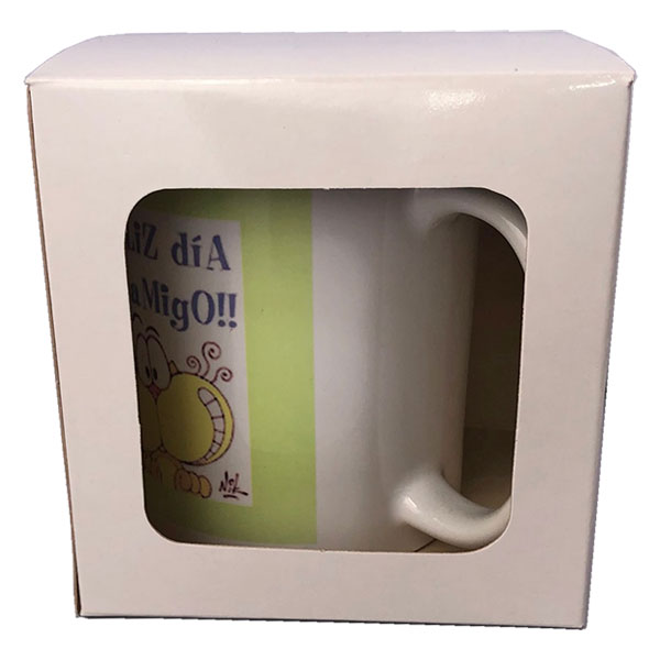 Caja Sublimable para taza con ventana