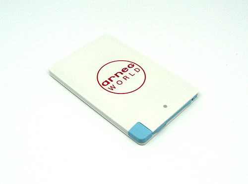 (Art. CLM0302) Power Bank Card. Arneg. Tampografia