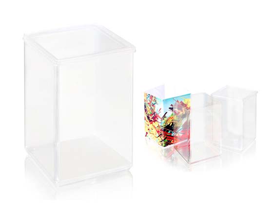 Cubo Portalapiz Cristal con foto